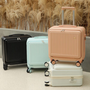 Customizable Carry On Suitcase Luggage With Laptop Compartment