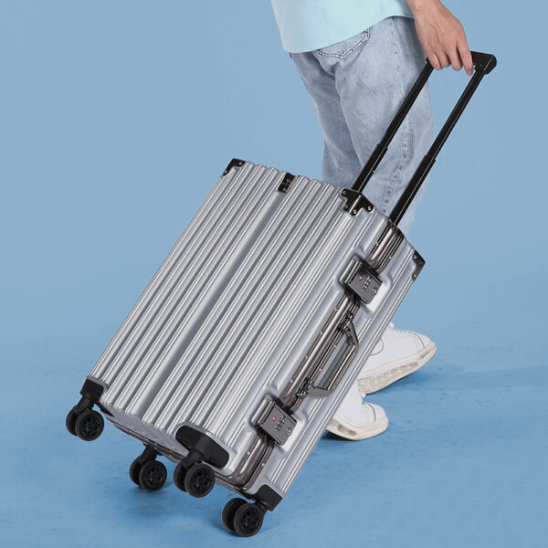 Suitcase ABS Luggage Aluminum Frame Combination - Image 3