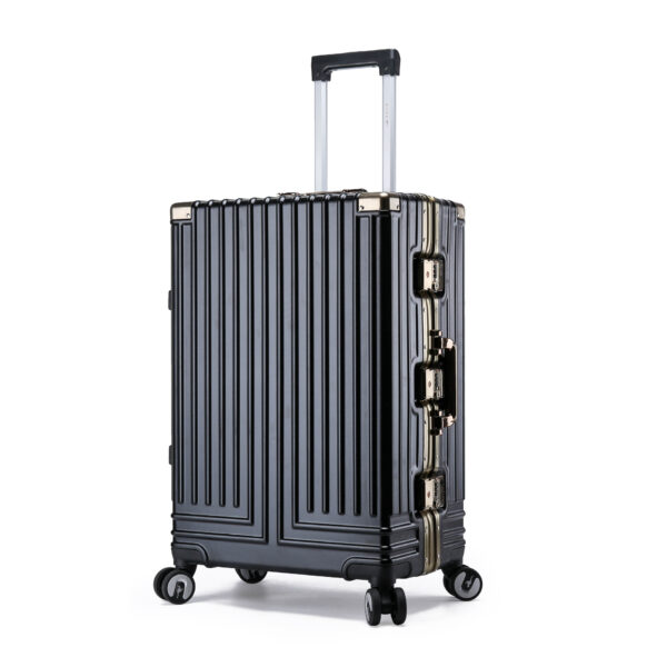 Wear Resistance Hard Case 2 in 1 Travel Suitcases Aluminum Frame Traveling Box Sets Suitcase Luggage Alloy Luxury Luggage Sets - Image 4