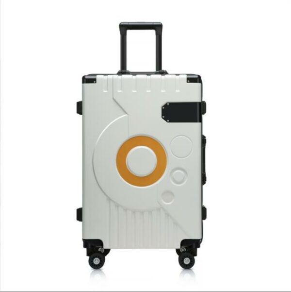Low MOQ Customized Travelling Bags Luggage Trolley Set Suitcase Aluminum Luggage With Hook - Image 3