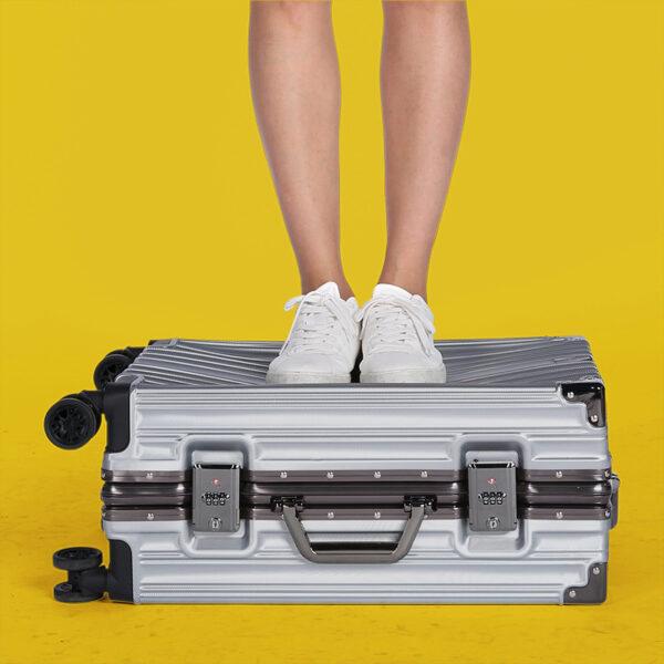 Suitcase ABS Luggage Aluminum Frame Combination - Image 4