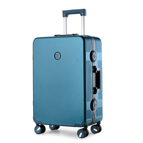 New Design Flat Surface Customized Design Mela De Viagem ABS+PC Girl Suitcase Aluminum Frame Password Lock Suitcase Luggage - Image 6
