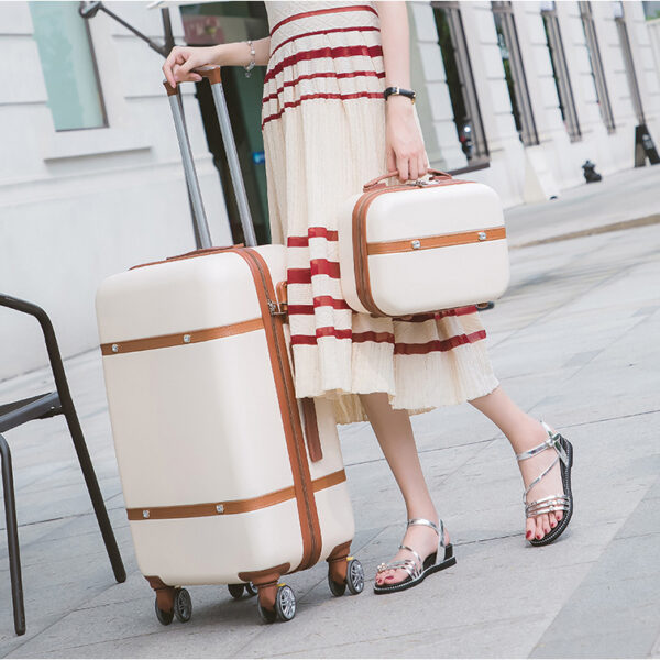 Custom Logo Travel Trolley Bag Suitcases for Man and Woman Rolling Suitcase Luggage - Image 2