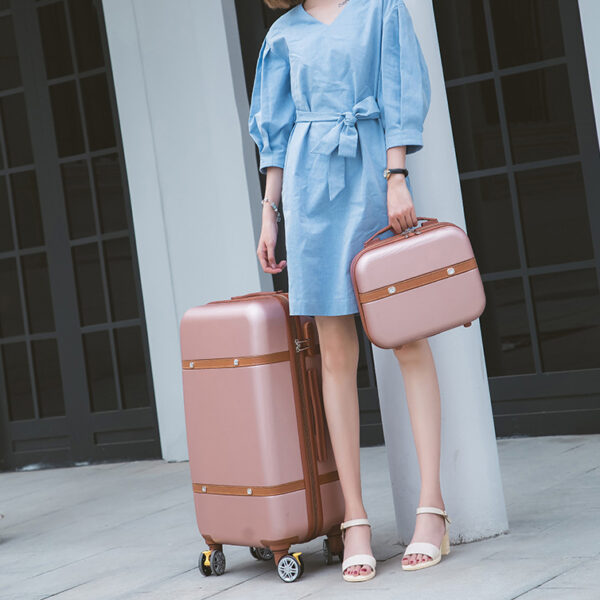 Custom Logo Travel Trolley Bag Suitcases for Man and Woman Rolling Suitcase Luggage - Image 3