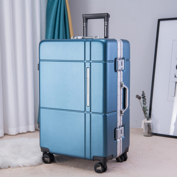 Fashion Aluminum Frame Travel Luggage Bags With Trolley - Image 2
