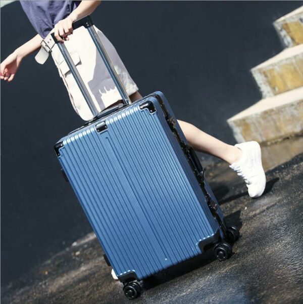 Luxury Aluminum Frame Trolley Trunk With Spinners Wheels - Image 2