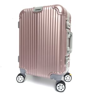 Universal Wheels Aluminum Frame Trunk Luggage With TSA Lock
