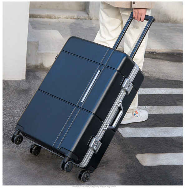 Fashion Aluminum Frame Travel Luggage Bags With Trolley - Image 4