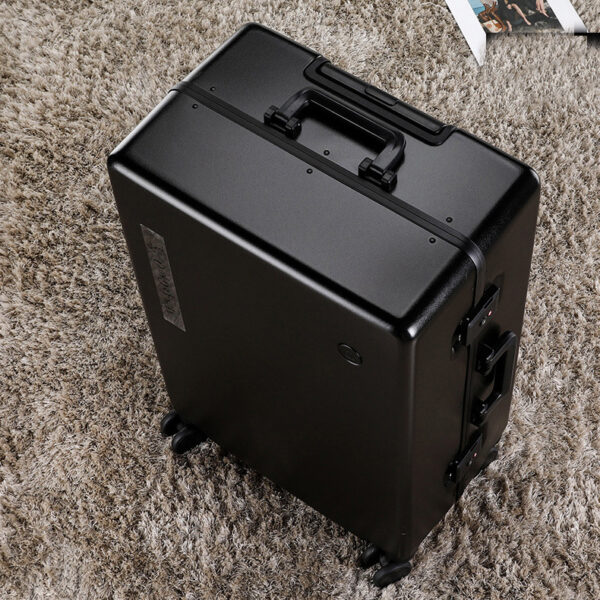 OEM Logo Supported Aluminum Luggage Trunk With Trolley - Image 2