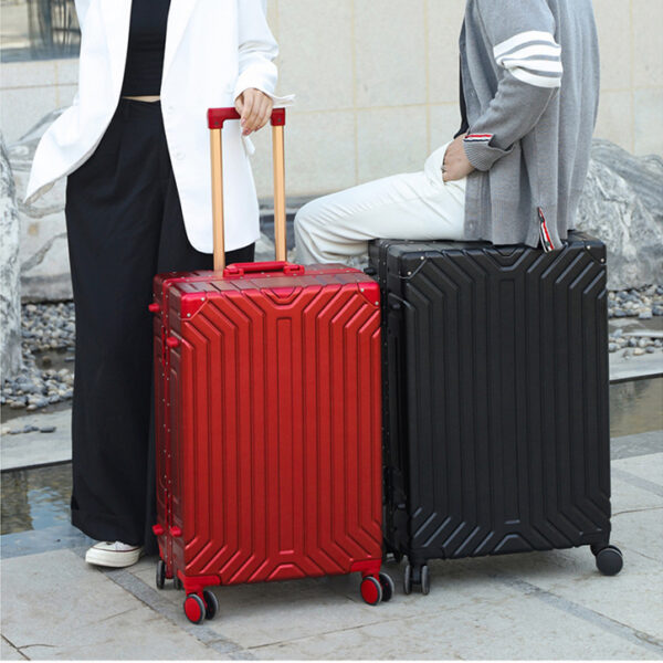 New Design Aluminum Travel Suitcase Bags With Universal Wheels