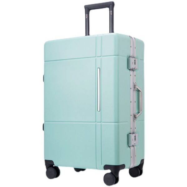 Fashion Aluminum Frame Travel Luggage Bags With Trolley - Image 3
