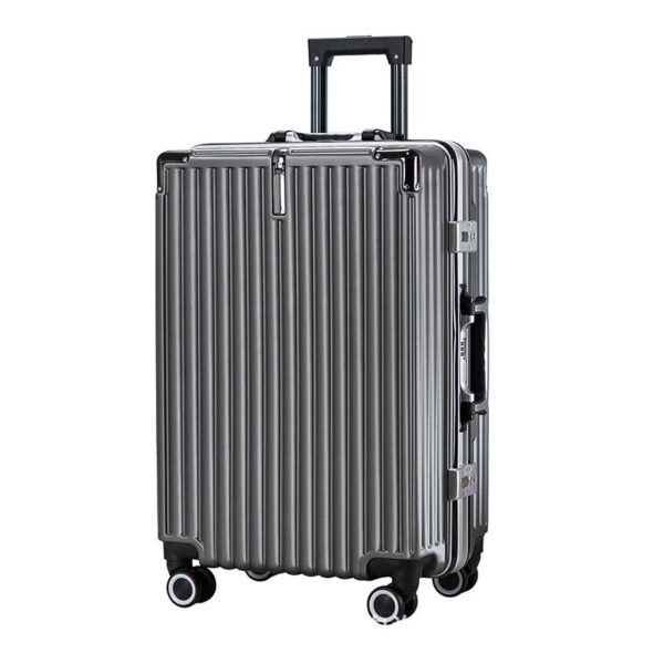 Multi Colors Aluminum Frame Carry On Trunk With Spinners And Hook - Image 3