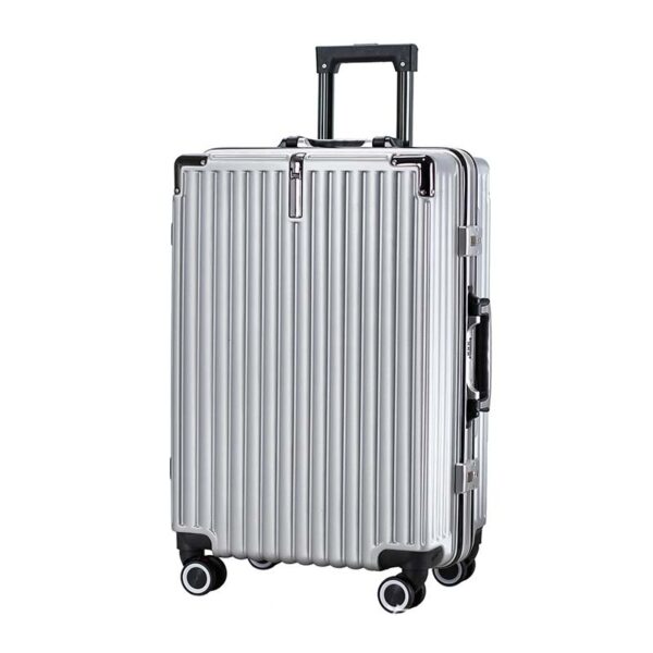 Multi Colors Aluminum Frame Carry On Trunk With Spinners And Hook - Image 5