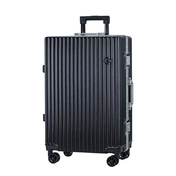 Hard Case Aluminum Luggage Bags ABS Hard Wheeled Suitcase - Image 2