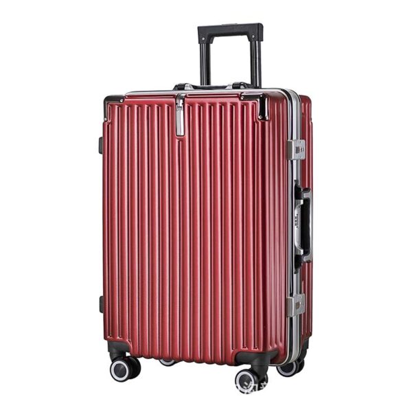 Multi Colors Aluminum Frame Carry On Trunk With Spinners And Hook - Image 4