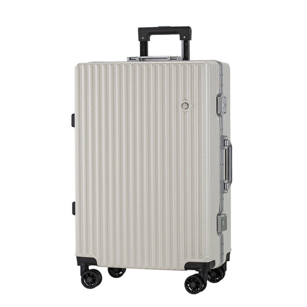 Hard Case Aluminum Luggage Bags ABS Hard Wheeled Suitcase - Image 3