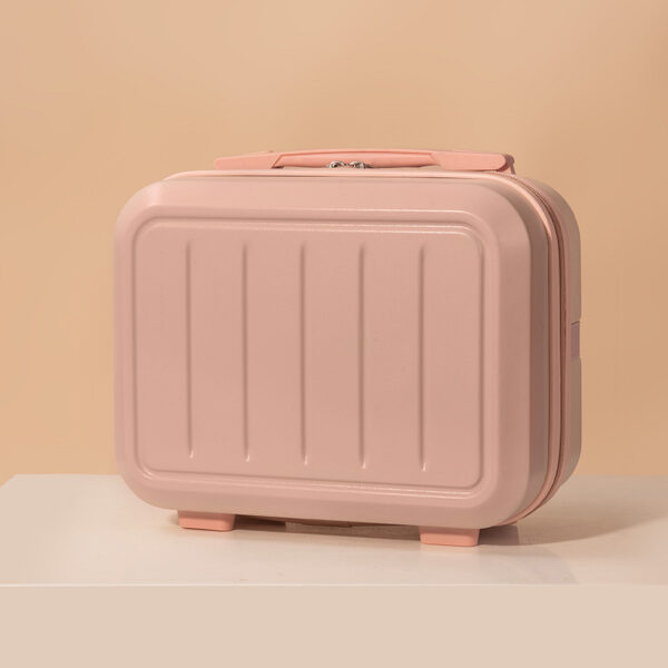 Fresh solid color suitcase 14-inch cute make-up case - Image 5
