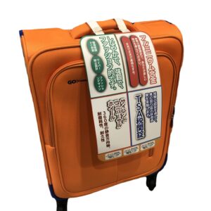 Orange Oxford Suitcase Sets In Size 20 24 28