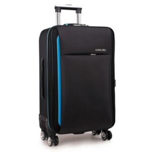 Oxford Zipper Luggage Bags With Expandable Capacity