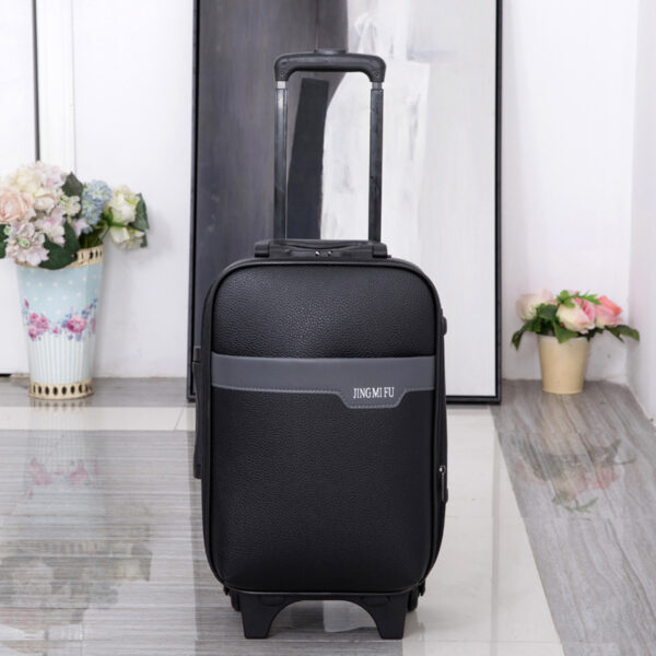 PU Leather Suitcase Sets With Wheels