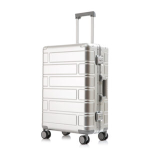 Hard Case Aluminum Alloy Suitcase With Telescopic Rod