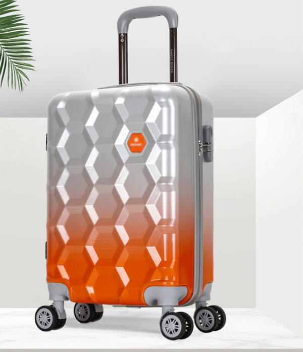 Double Layer Zipper Suitcase Sets In Small Medium Large Size