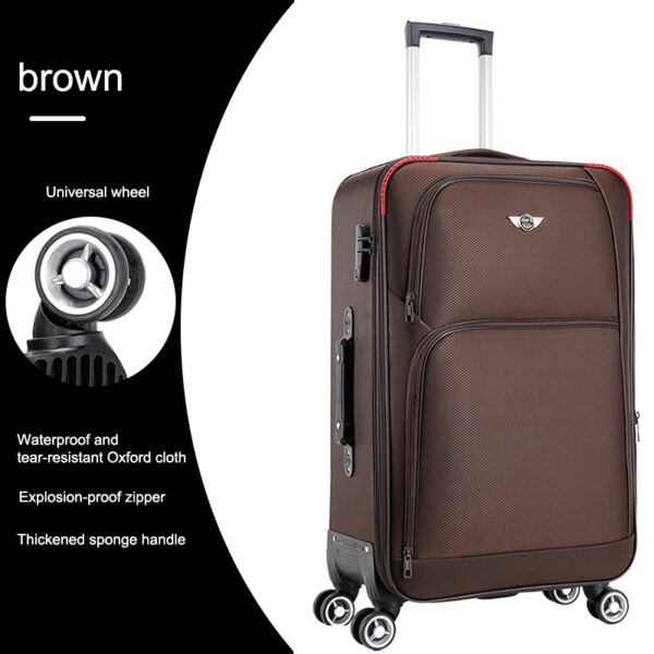360 Universal Wheels Oxford Luggage Sets In Size 20 24 28 - Image 4
