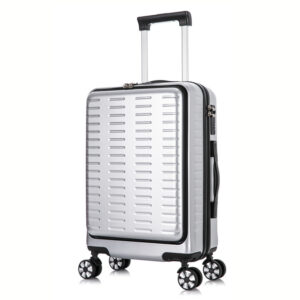 Strong Hard Case ABS Business Travel Luggage Bags With Front Opening