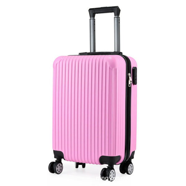 Simple Zipper ABS Suitcase Bags In 3Pieces Sets