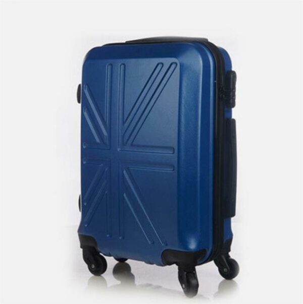 UK Pattern Hard ABS PC Travel Suitcase Bags With Mute Wheels - Image 4