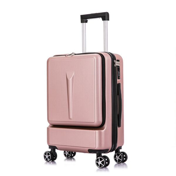 Hard Case ABS Business Luggage Bags With Front Opening Back Opening - Image 2
