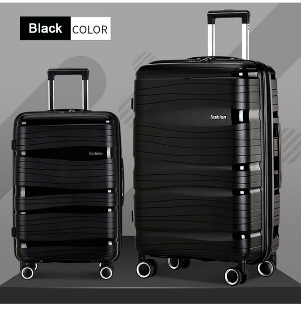 PP Luggage Sets Of 3Pieces Hard Case Zipper Suitcase Set - Image 9