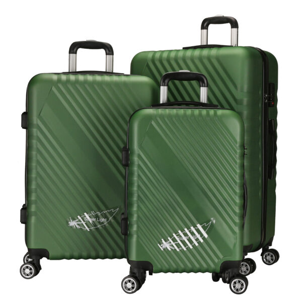 Yoixin Hard Case 3Pieces Suitcase Luggage Sets With Spinners - Image 3