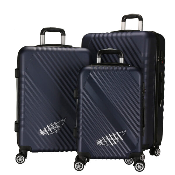 Yoixin Hard Case 3Pieces Suitcase Luggage Sets With Spinners - Image 2