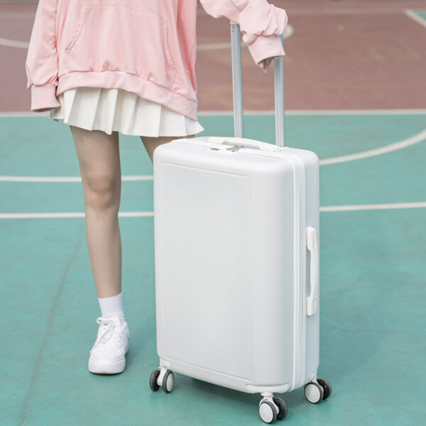 Hard Case Flat Surface Suitcase Luggage Set With Password Lock - Image 2