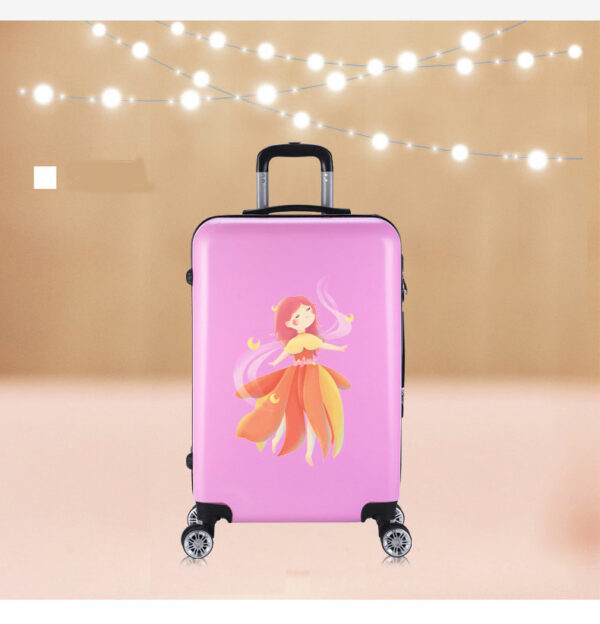 Flat Surface Pattern Customized Suitcase Luggage Sets With Password Lock - Image 7
