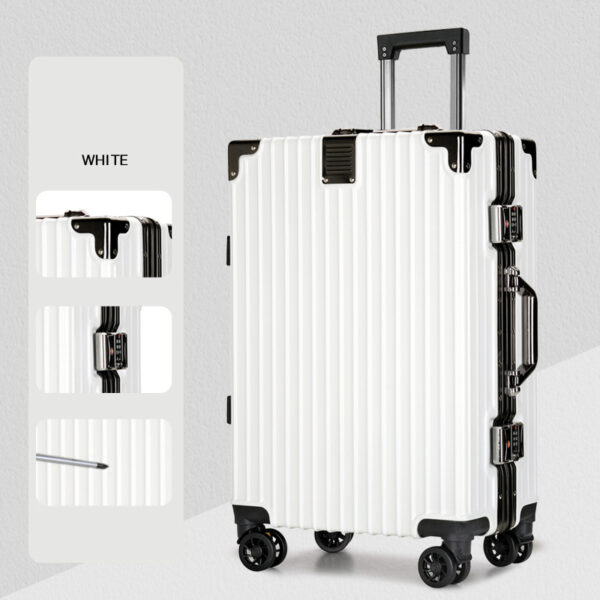 Hard Case Aluminum Frame Suitcase Sets Of 3pcs - Image 2