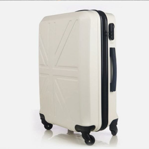 UK Pattern Hard ABS PC Travel Suitcase Bags With Mute Wheels - Image 3