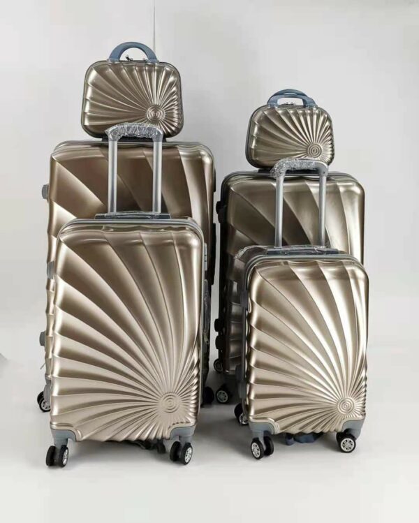 3pcs ABS Hard Case Suitcase Sets With Password Lock - Image 3