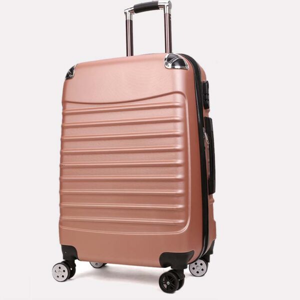 Simple ABS Zipper Suitcase Gifts Luggage Sets For Travel - Image 3