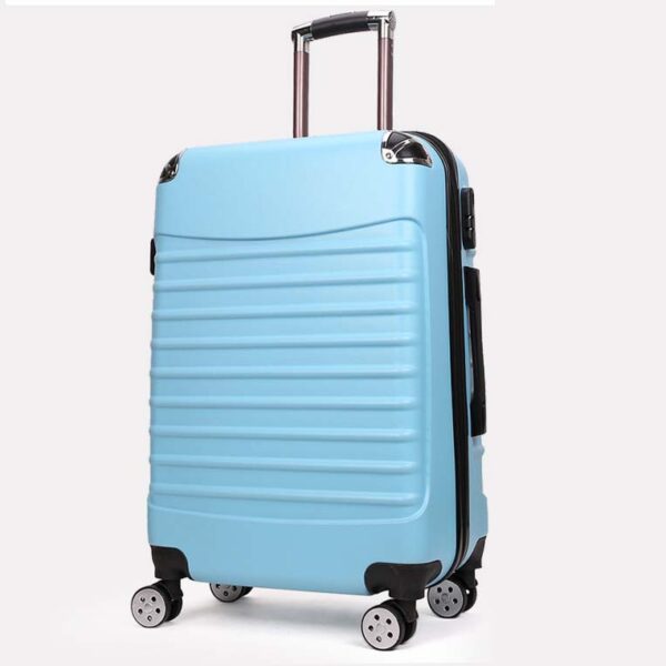 Simple ABS Zipper Suitcase Gifts Luggage Sets For Travel - Image 5