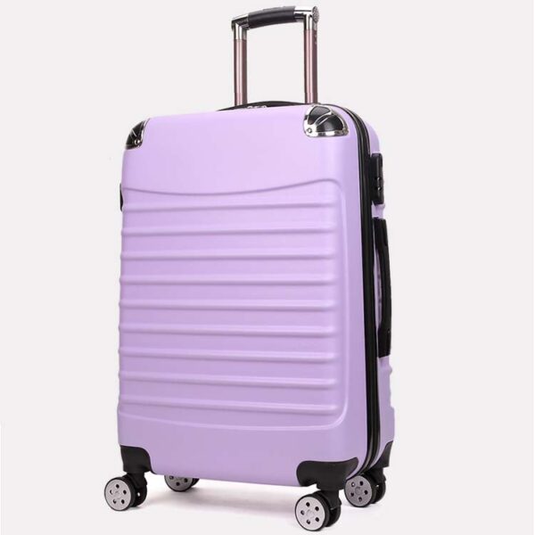 Simple ABS Zipper Suitcase Gifts Luggage Sets For Travel - Image 6