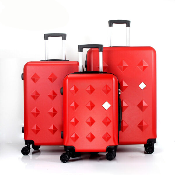 Hard Case ABS 3PIECES Suitcase Sets With Lock - Image 2