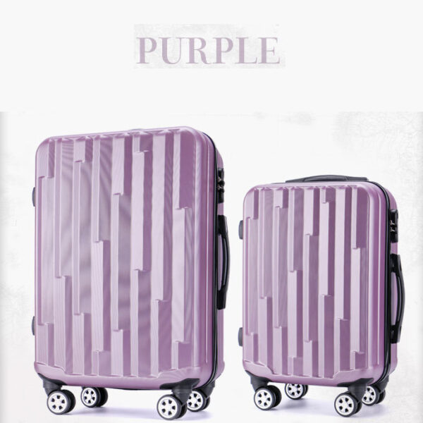 Hard Case Zipper ABS PC Suitcase Sets With Handle - Image 2