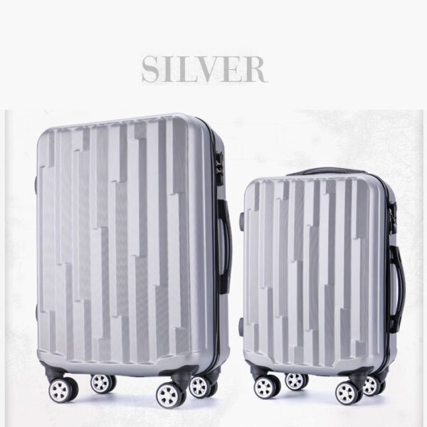Hard Case Zipper ABS PC Suitcase Sets With Handle - Image 4
