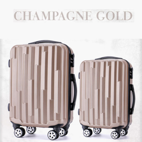 Hard Case Zipper ABS PC Suitcase Sets With Handle - Image 6