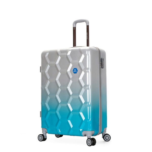 Double Layer Zipper Suitcase Sets In Small Medium Large Size - Image 3