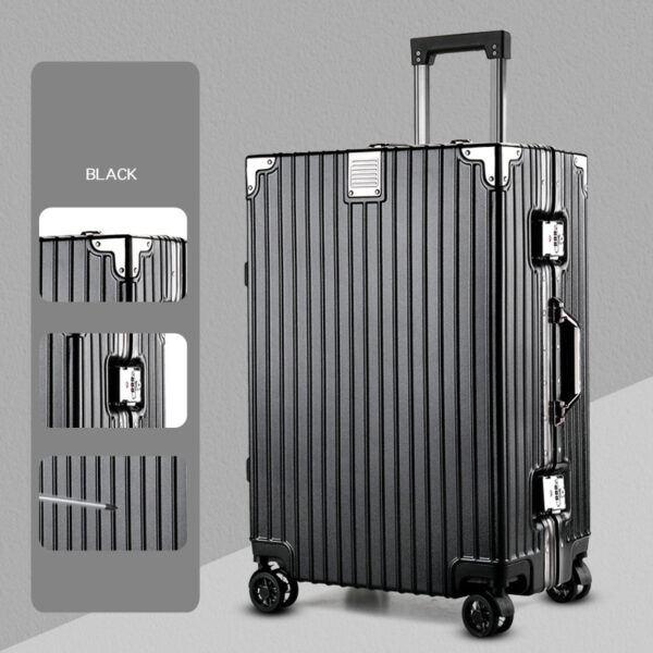 Hard Case Aluminum Frame Suitcase Sets Of 3pcs - Image 7