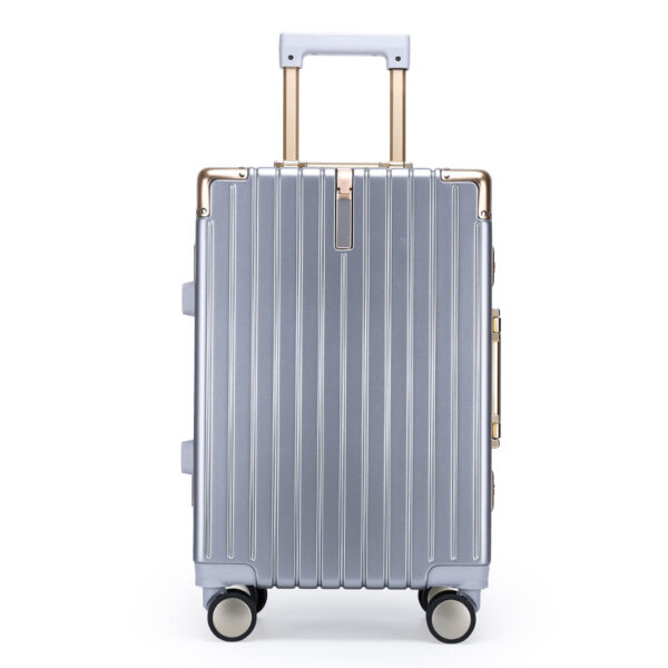 Golden Aluminum Frame Luggage Sets With Four Wheels - Image 5