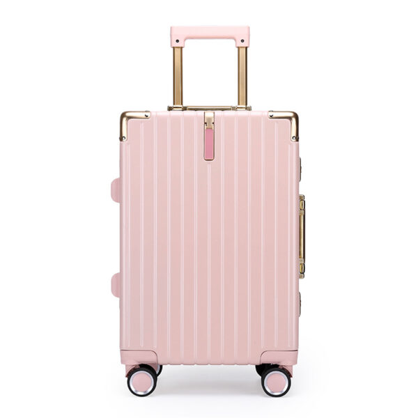 Golden Aluminum Frame Luggage Sets With Four Wheels - Image 6
